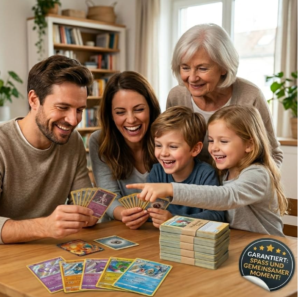 Pokémon TCG 100 Karten Original mit Glitzerkarten Deutsch