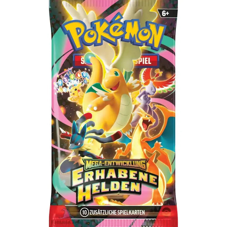 Pokémon Erhabene Helden Booster Pack