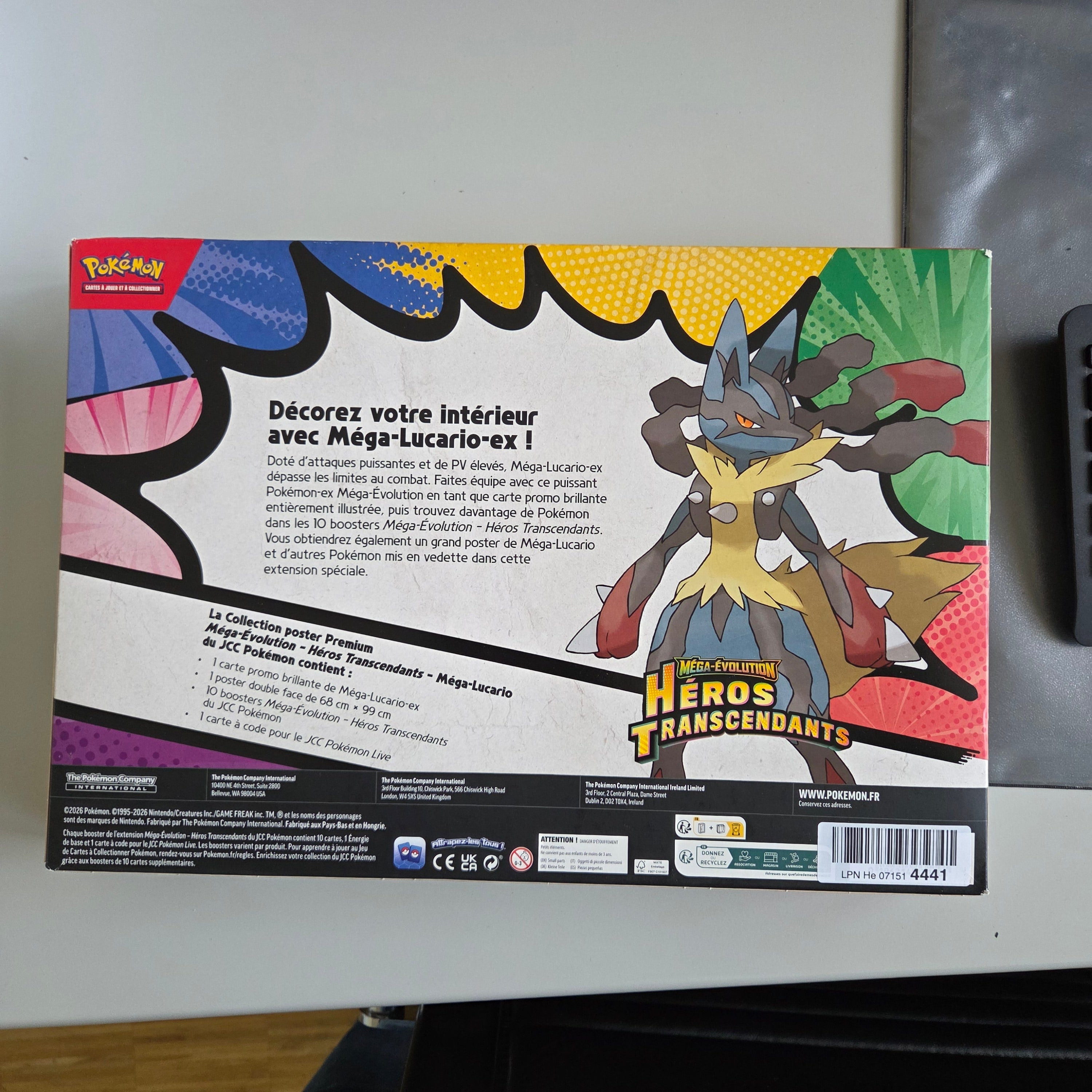 Erhabene Helden Poster Kollektion Lucario - FR