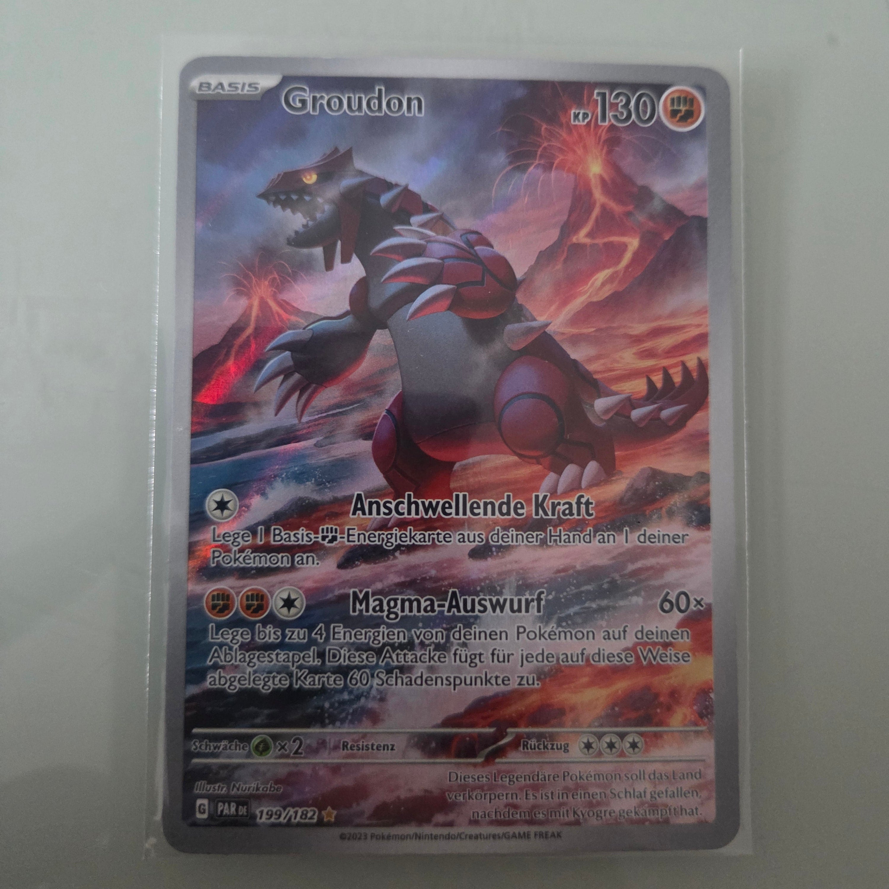 Groudon PAL DE 199/182 Top