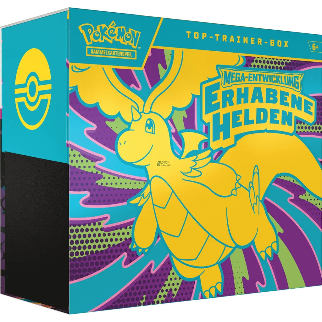 Pokémon Mega-Entwicklung 2.5 – Erhabene Helden Top-Trainer-Box
