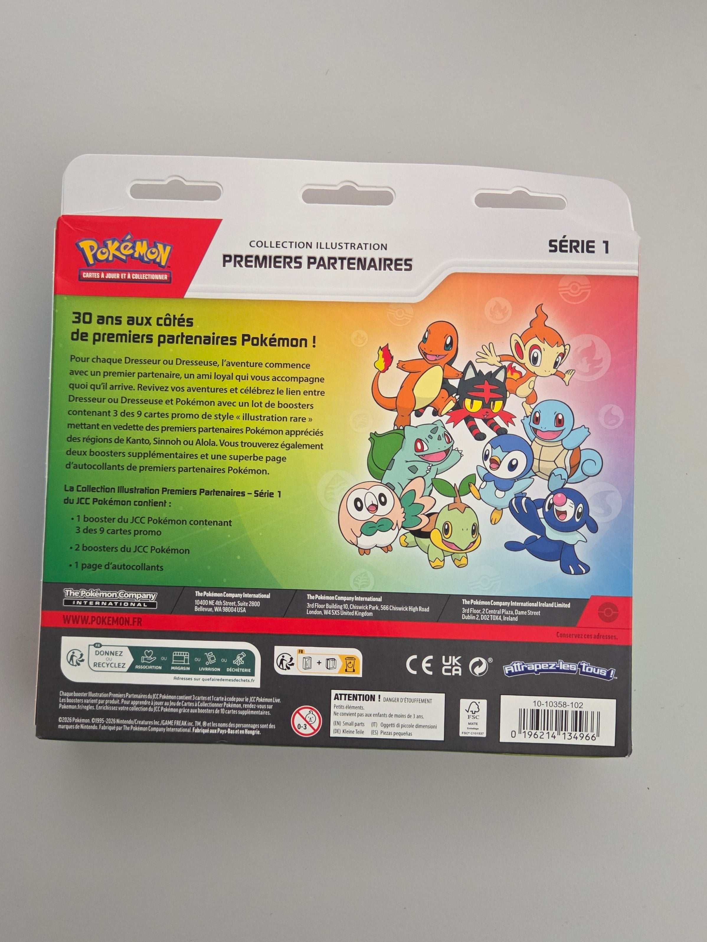 Pokémon Erste Partner Serie 1 Kollektion- FR