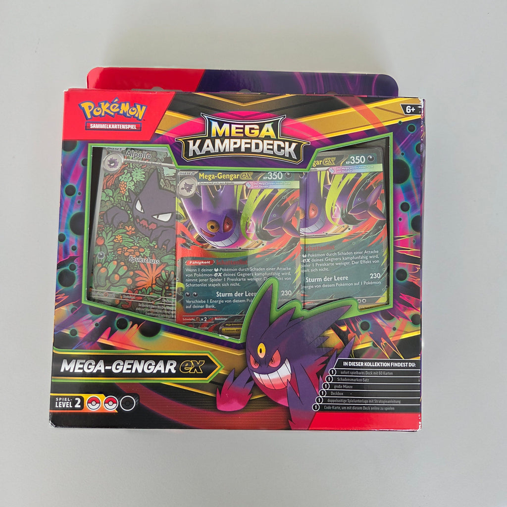 Mega Kampfdeck Gengar EX - DEU