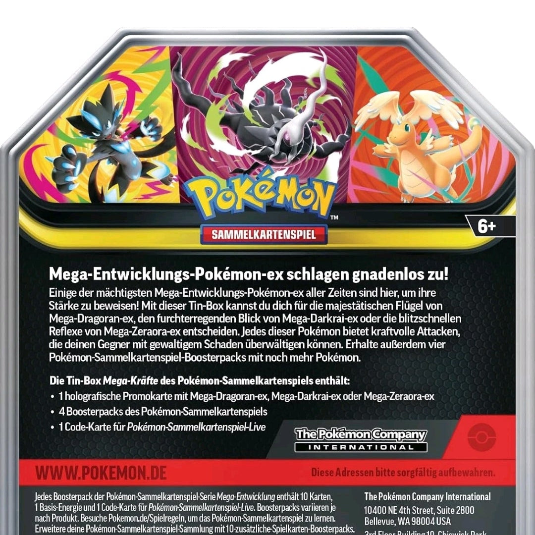 Pokémon Mega-Kräfte Tin