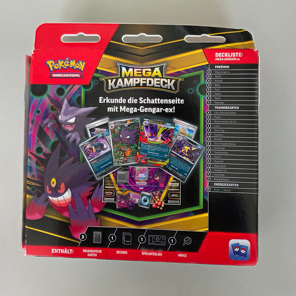 Mega Kampfdeck Gengar EX - DEU
