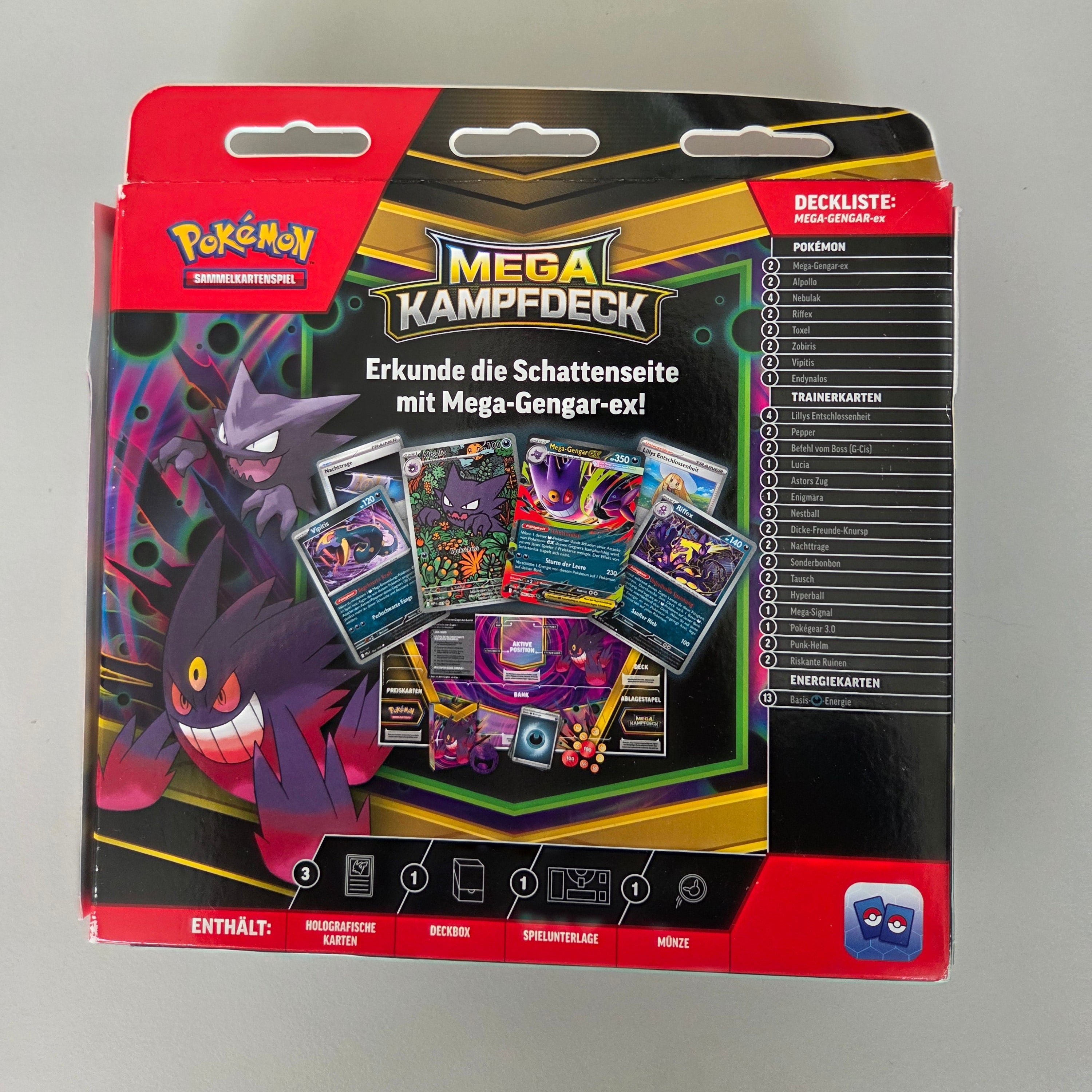 Mega Kampfdeck Gengar EX - DEU
