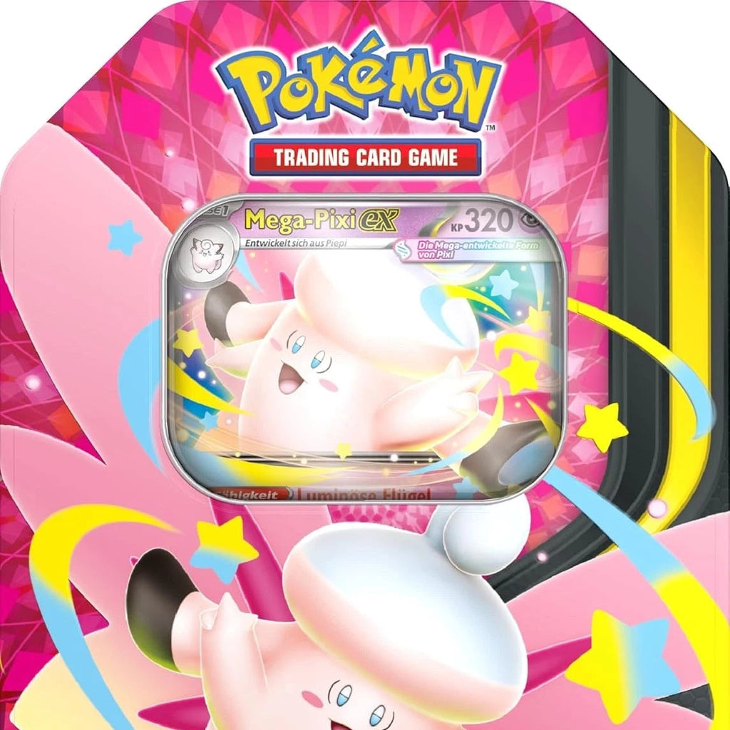 Pokémon Mega Mondschein Tin-Box (Mega-Pixi)